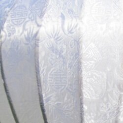 Witte lampion ballon 45