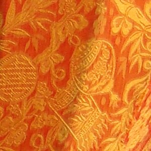 Oranje lampion diamant 45