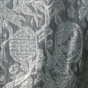 Zilveren lampion diamant 45