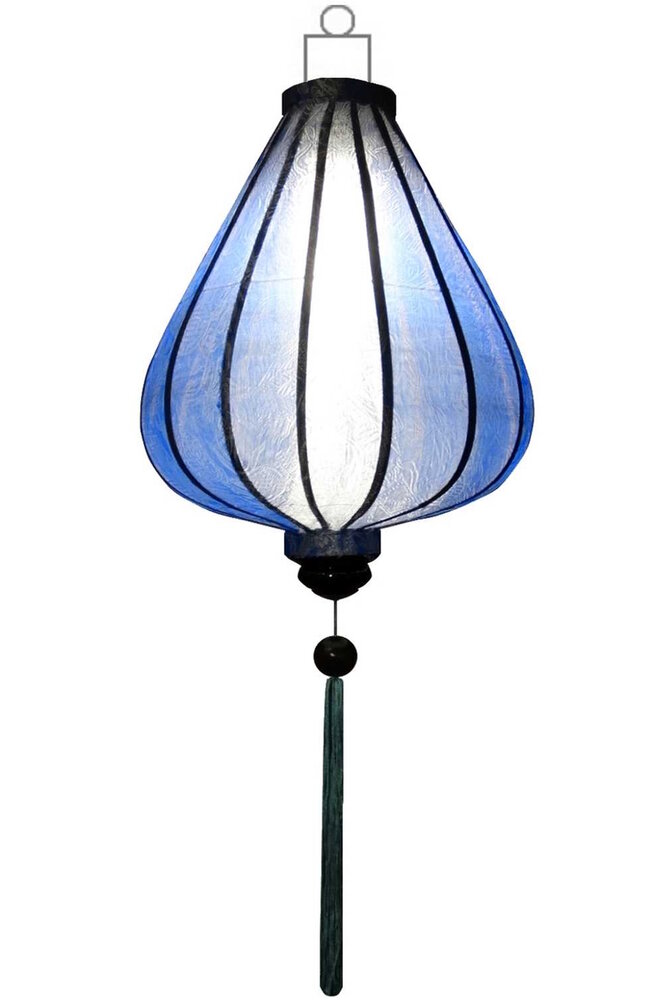 Blauwe lampion druppel 45