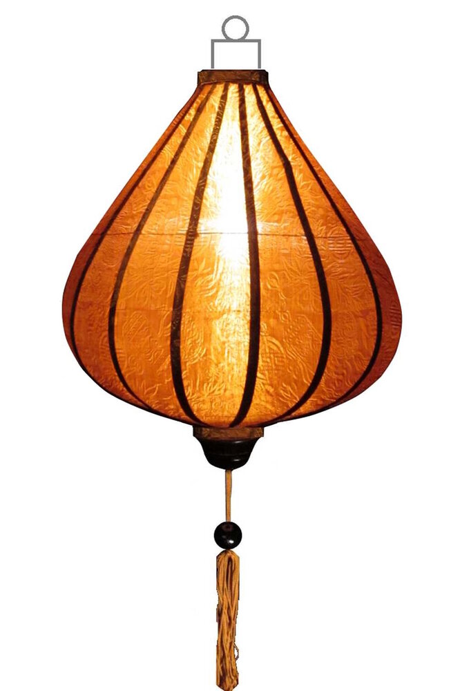 Koperen lampion druppel 45