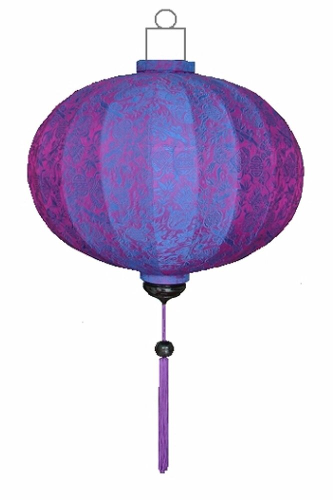 Paarse lampion globe 62