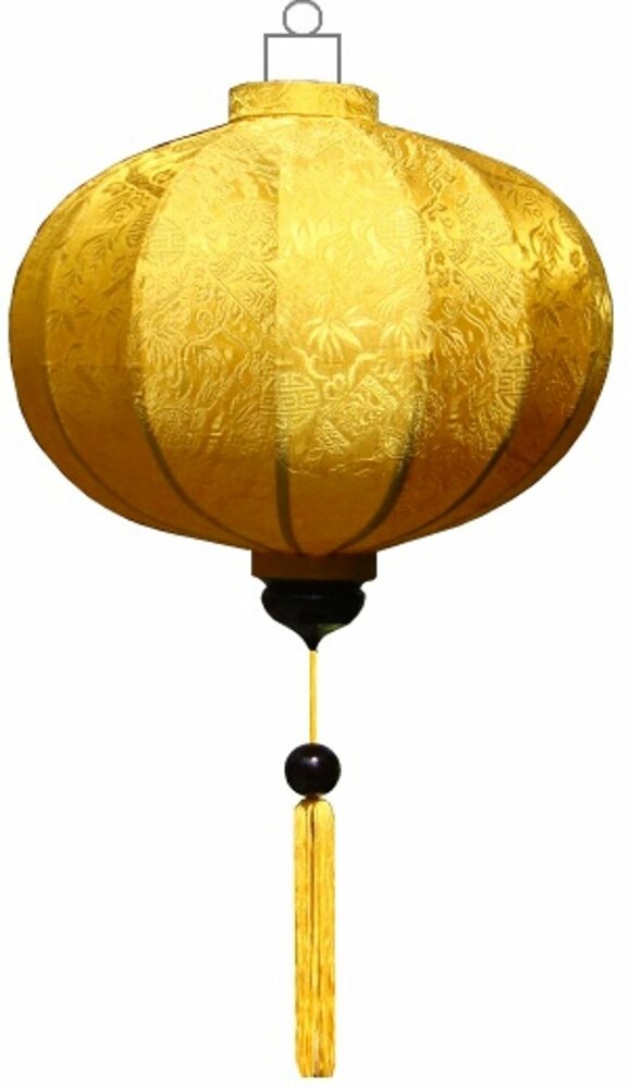 Gele lampion globe 62