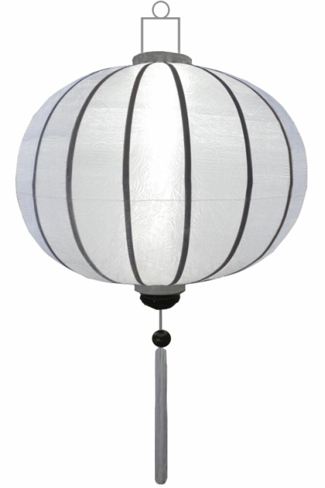 Witte lampion globe 62