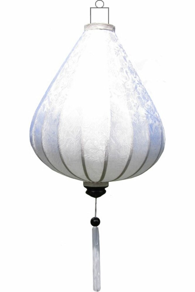 Witte lampion druppel 62