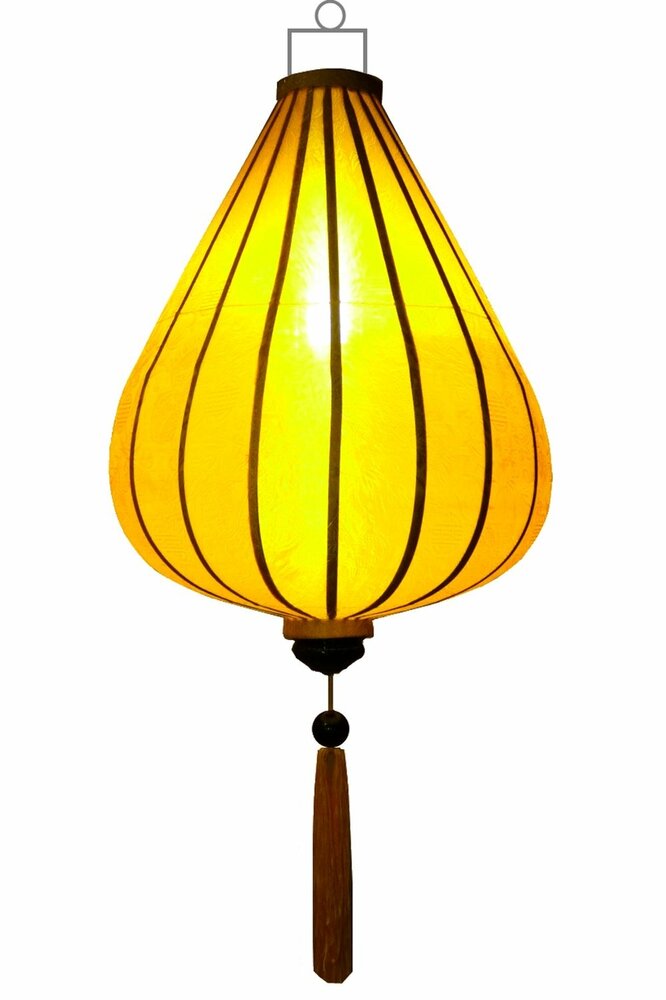 Gele lampion druppel 72