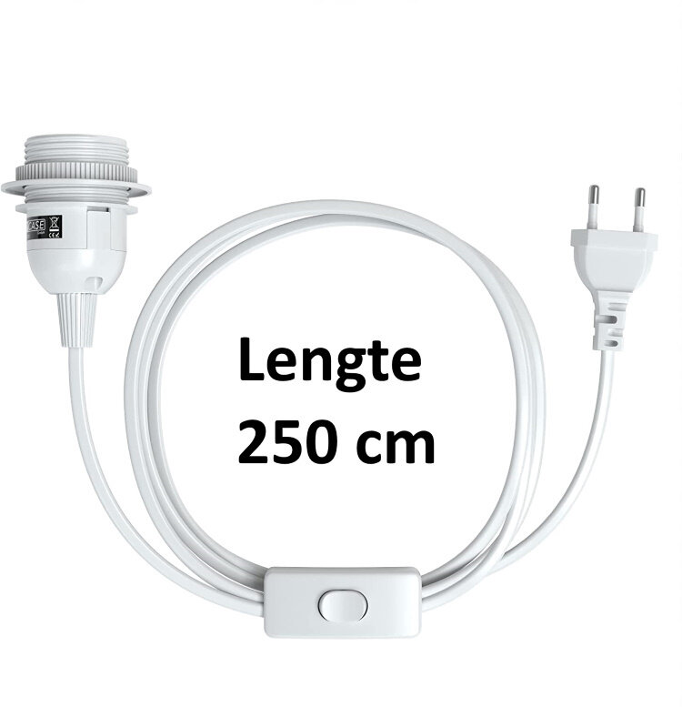 Pendule voor binnen met stekker WH