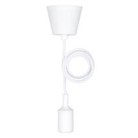 Witte pendule voor lampion binnen