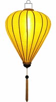 Gele lampion ballon 45