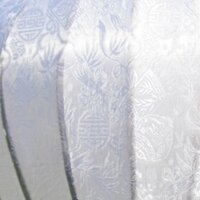 Witte lampion diamant 45