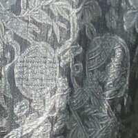 Zilveren lampion diamant 45