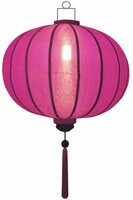 Roze lampion globe 45