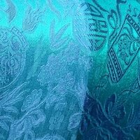 Turquoise lampion globe 45