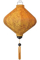 Koperen lampion diamant 62