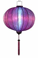 Paarse lampion globe 62