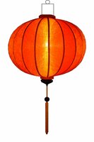 Oranje lampion globe 62