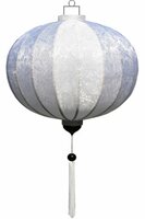 Witte lampion globe 62
