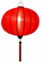 Rode lampion globe 62