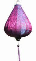 Paarse lampion druppel 62