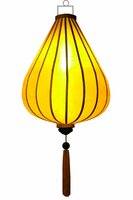 Gele lampion druppel 62