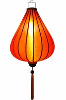 Oranje lampion druppel 62