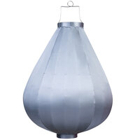 Zilveren tuinlampion druppel  62
