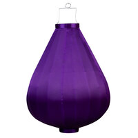Paarse tuinlampion druppel 62