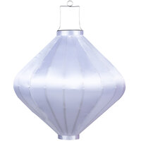 Witte tuinlampion diamant 62