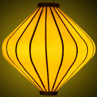 Gele tuinlampion diamant 62