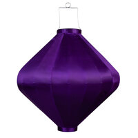 Paarse tuinlampion diamant 62