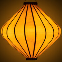 Gouden tuinlampion diamant 62