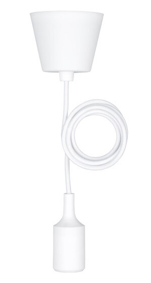 Witte pendule voor lampion binnen