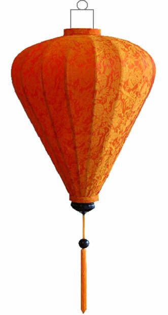 Oranje lampion ballon 45