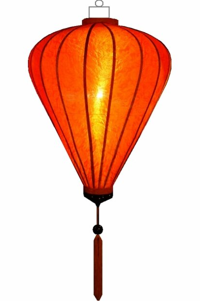 Oranje lampion ballon 45