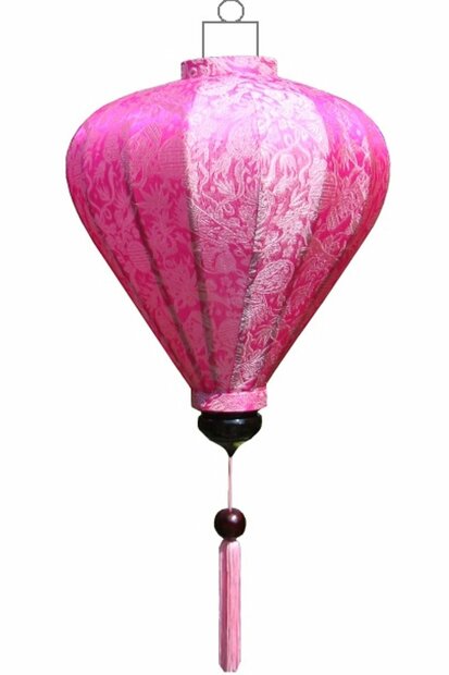Roze lampion ballon 45