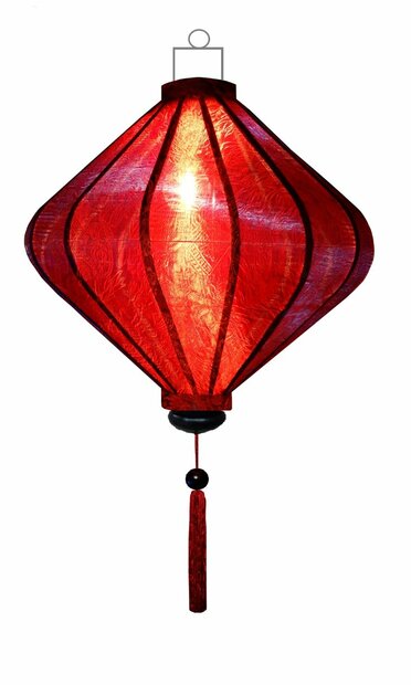 Indigo lampion diamant 45