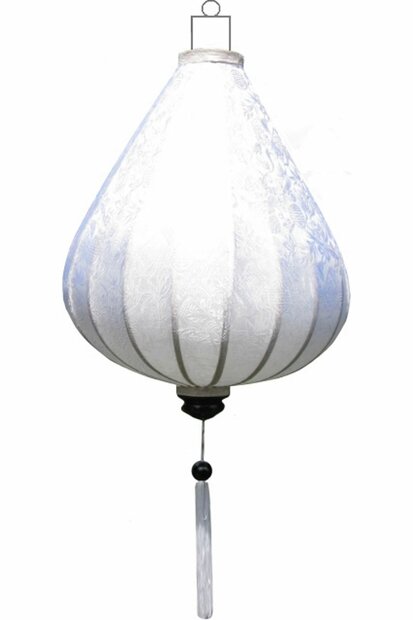 Witte lampion druppel 45