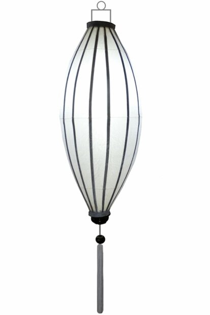 Witte lampion mango 45