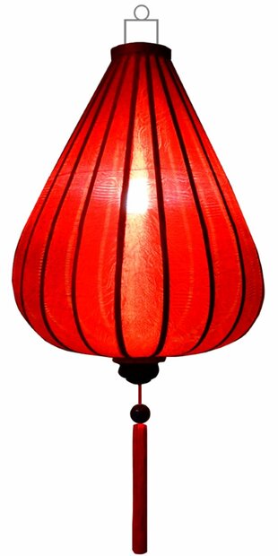 Rode lampion druppel 62