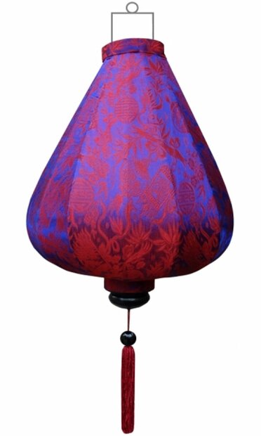Indigo lampion druppel 62