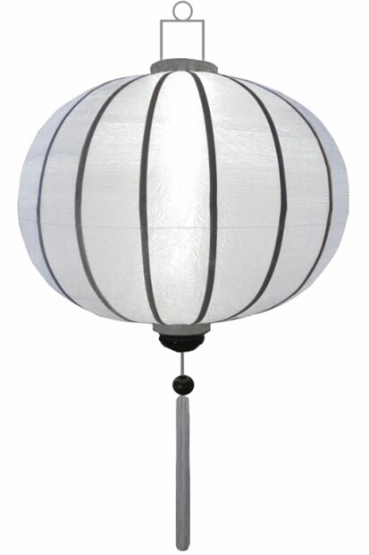Witte lampion globe 72