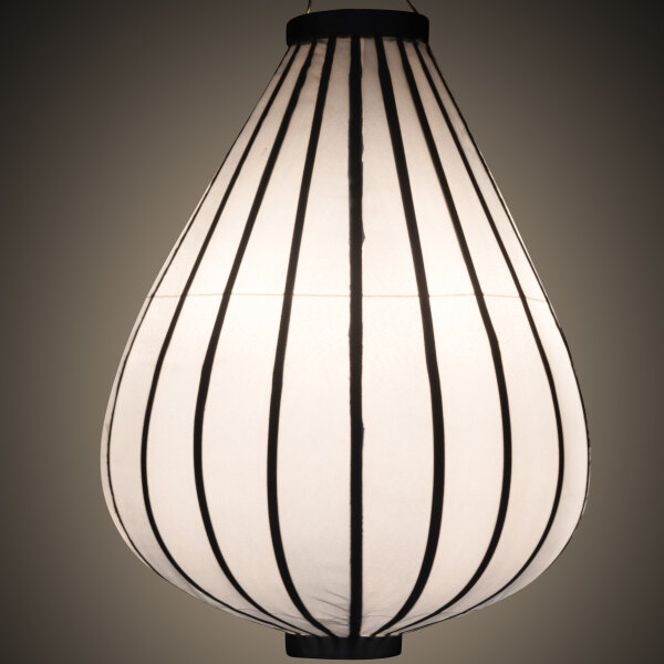 Zilveren tuinlampion druppel  62