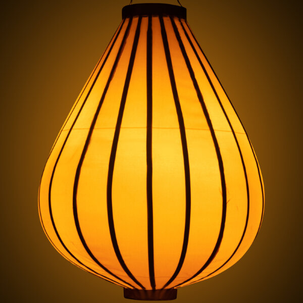 Gouden tuinlampion druppel 62