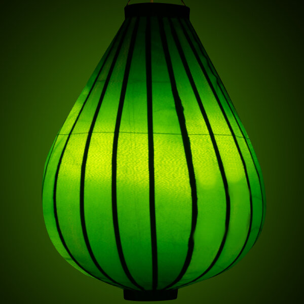 Groene tuinlampion druppel 62