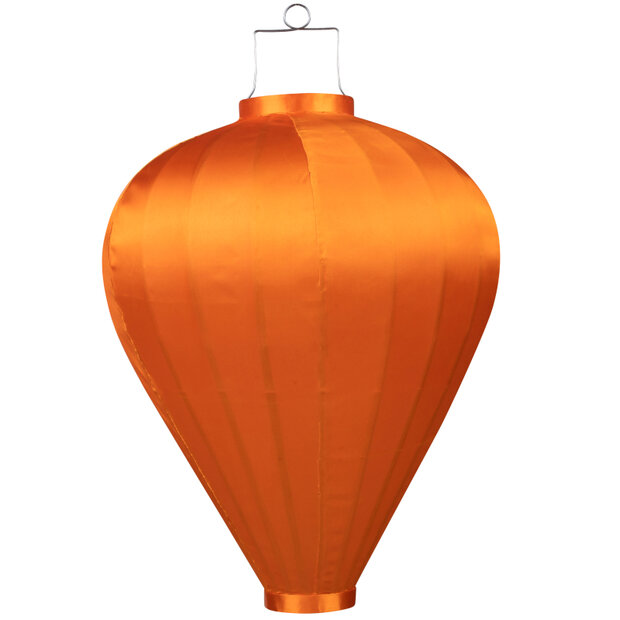 Oranje tuinlampion ballon 62