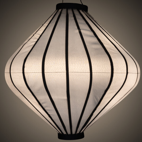 Zilveren tuinlampion diamant 62