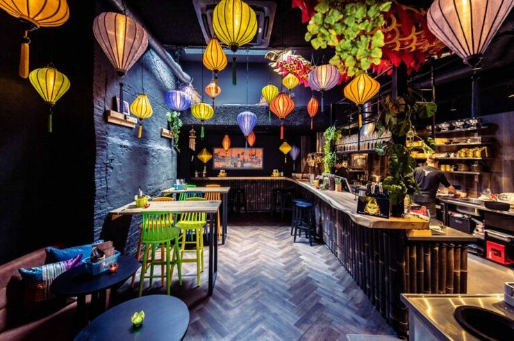 Lampionnen in de horeca