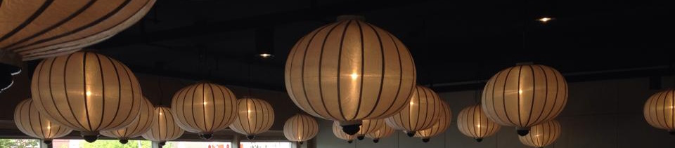 Handgemaakte Japanse ballonlampion in wit